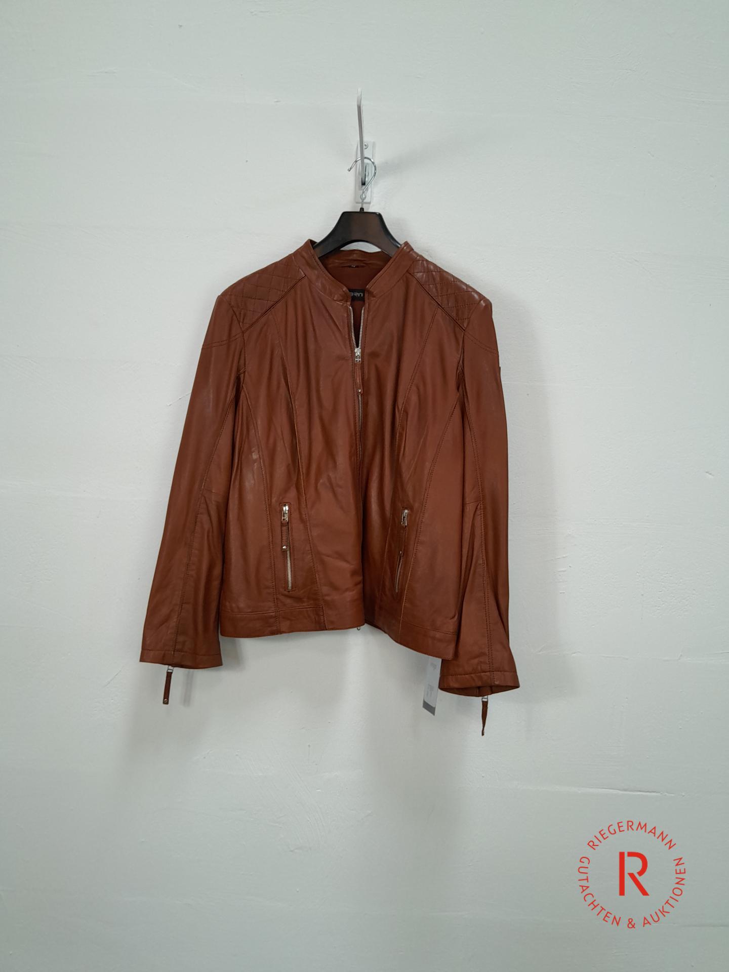 DAMEN LEDERJACKE GRÖSSE 46
